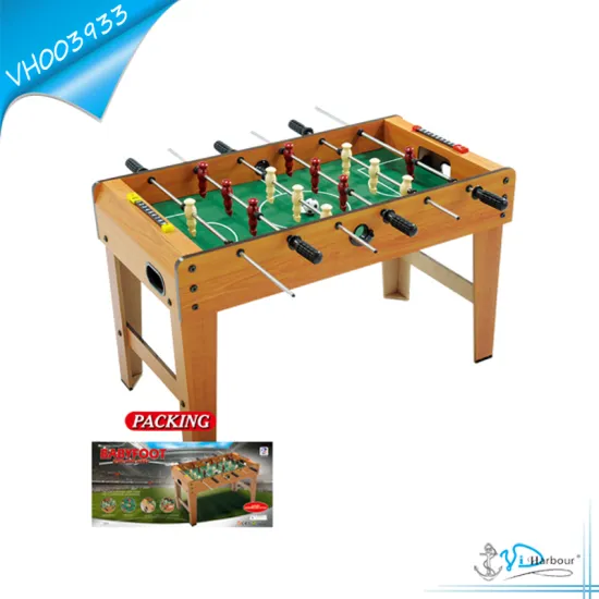 Top quality wooden desktop soccer game table
