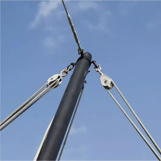 Stainless Steel Swivel Rigging Lifting Wheel