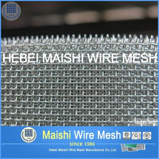 SUS 304 Grade Stainless Steel Woven filter wire mesh