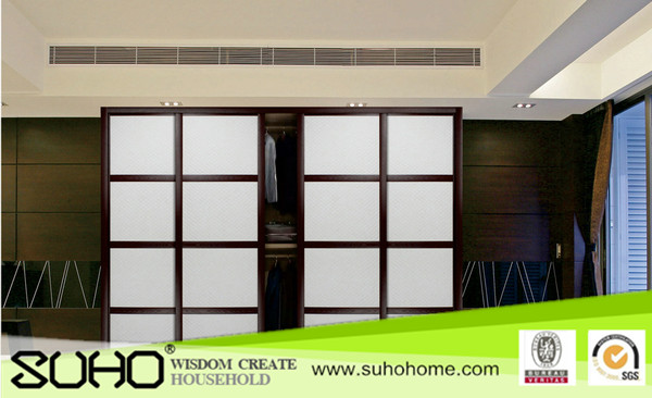 New Product Fashion Aluminum Wardrobe Door Sliding Door for Home Furniture