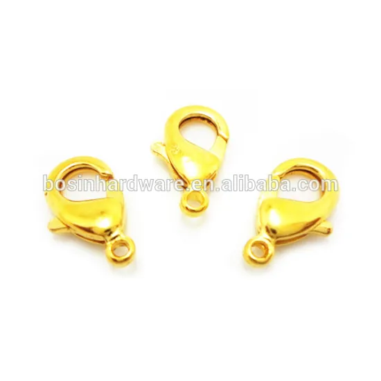Fashion High Quality Metal Gold Lobster Clasp