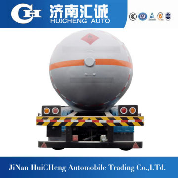 LPG gas delivery truck trailer