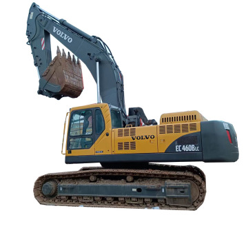 Secondhand Volvo EC460B Crawler Excavator - 46 Ton Big Machinery in Excellent Condition