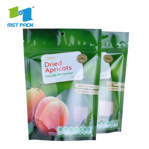 Aluminum Laminated standing plasyic Candy Bag Food Packaging