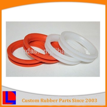 Custom size cheap price flat silicone gasket and o rings