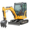 Chinois 2,7 tonne Mini Excavator XN28 Petit creuseur hydraulique pour usage domestique avec cabine