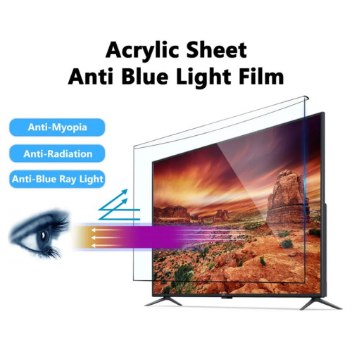TV Anti Blue Light Filter Anti-Scratch Acrylic Hanging TV Screen Protector for Samsung Factory