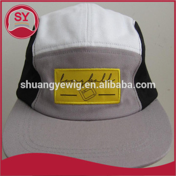 6 panel baseball cap/flat brim 6 panel cap/custom-made 6 panels cap