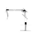 L Shaped Office Desk Stand Up Sit Down