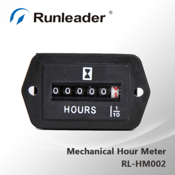 AC/DC Powered Mechanical Hour Meter