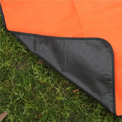 Portable Outdoor Blanket Mat Customized brand comfortable Picnic Blanket waterproof