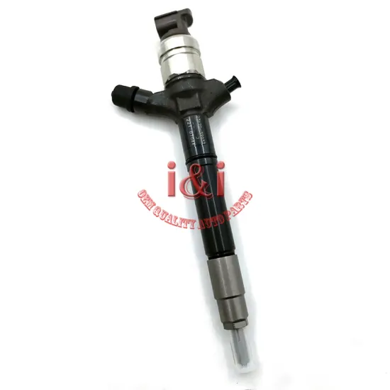 Common Rail Fuel Injector 23670-51031 095000-9780 for Toyota New Products Auto Engine Systems