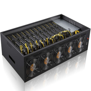 12GPU Case with ONDA B250 D12P-D3 Motherboard Enclosure: High-Performance Computing Solution