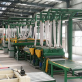 Equipamento de produção de painel sanduíche de lã de rocha de média capacidade