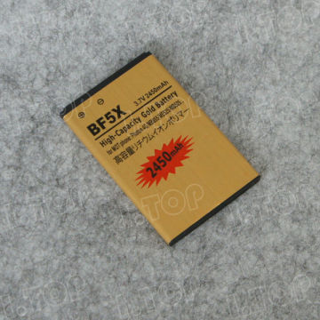 2450mAh Gold Battery For Motorola BF5X Defy MB525 ME525 MB855 Mobile Phone Battery