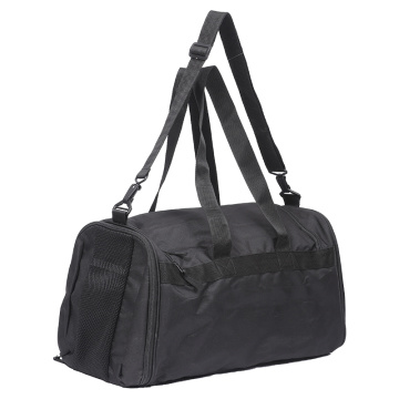 bolsa de viaje plegable poliéster bolso de engranaje de viaje grande con bolsillo delantero con cremallera ancha