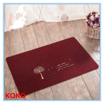 polyester anti-dirt mat with TPR backing