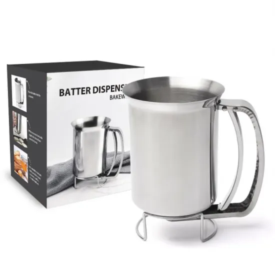 Commercial Manual Stainless Steel Pancake Cake Brownie Muffin Batter Dispenser