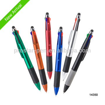 New Arrival Multi color plastic ballpoint pen