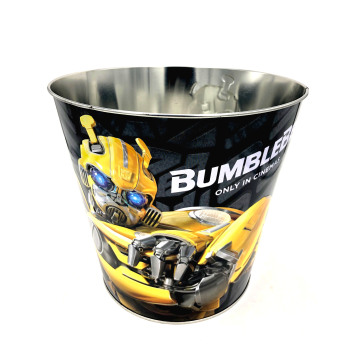 DADI 6,8L Metal Popcorn Tin Bucket Custom Design