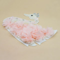 Fashion sewing embroidery beaded pearl pink patch