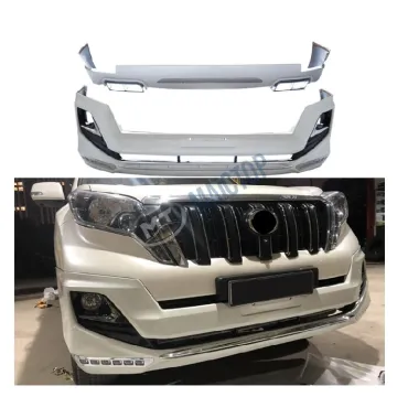 Front Bumper Lip Spoiler Extension Guard for Prado 2014-2015