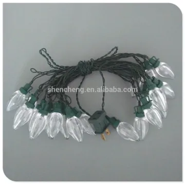 led christmas string lights with new design bulb covers outdoor outdoor light of street christmas street light decoration