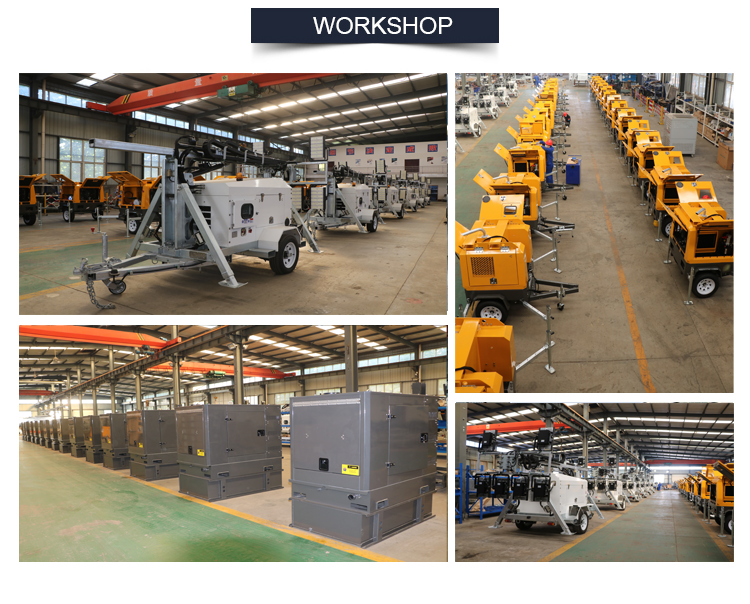 diesel generator set Workshop