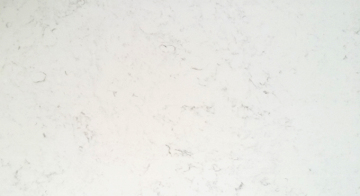 Carrara white engineered quartz slab with 2 cm thickness