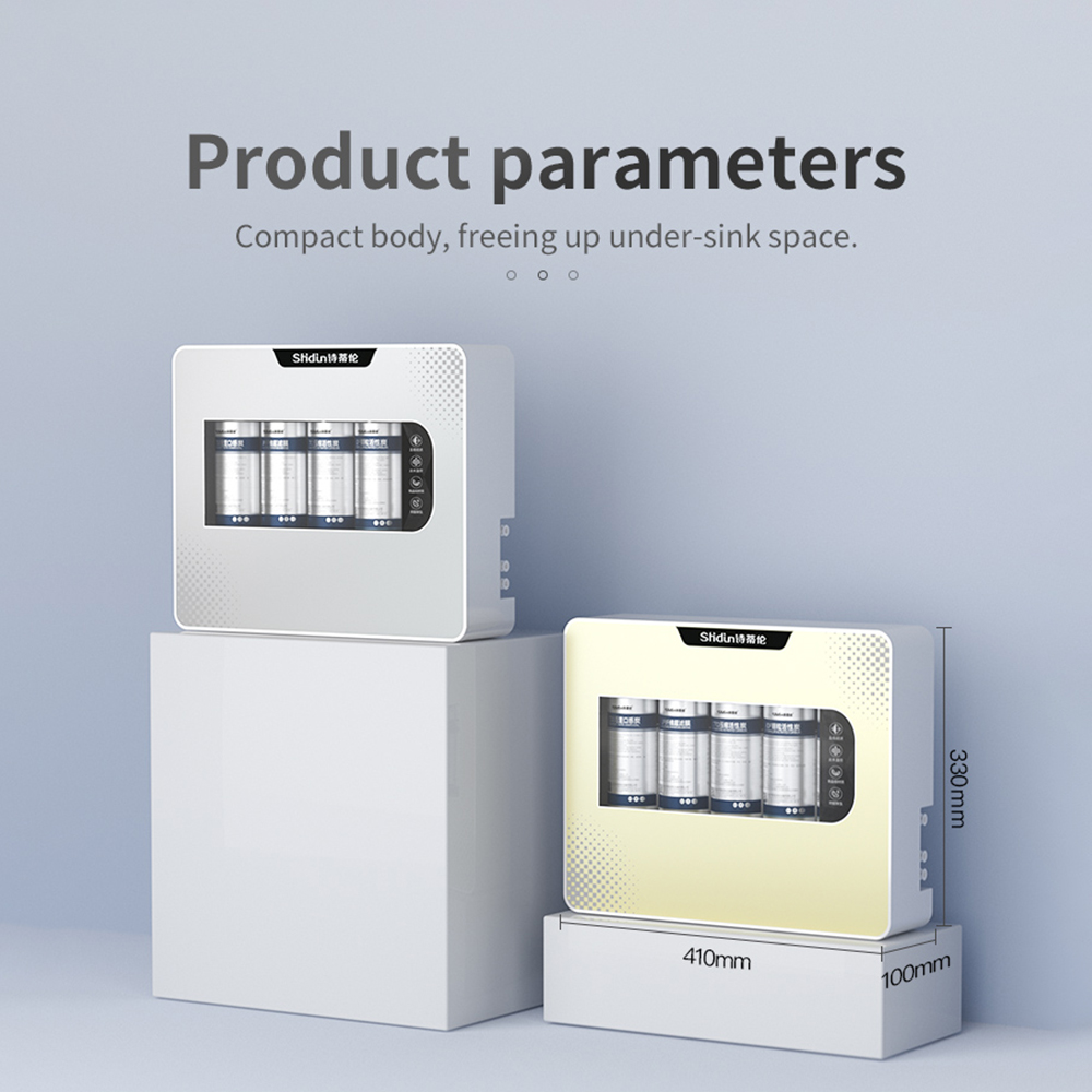 Silver 5-Stage Water Filter with Clear Window