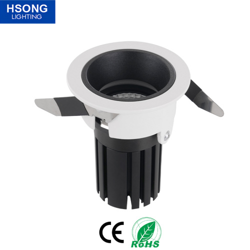 7w 12w embedded COB downlight for project housing