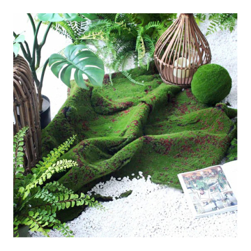 Linwoo Artificial Moss Turf and Plastic Grass for Garden Wall Decoration