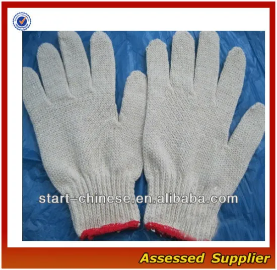 CXK-82 Newly Cotton Gloves and String-Knit Gloves/cotton knitted working gloves/working cotton gloves/industrial cotton gloves