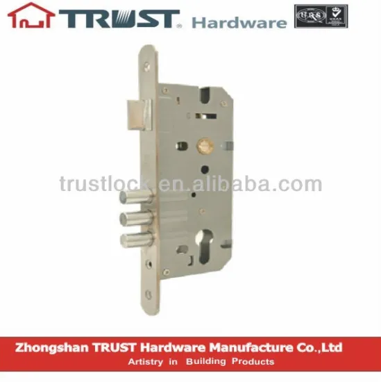 TRUST 85X45mm 3 steel bolt euro mortise lock