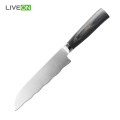 Faca de Salada Serrilhada Clássica Santoku