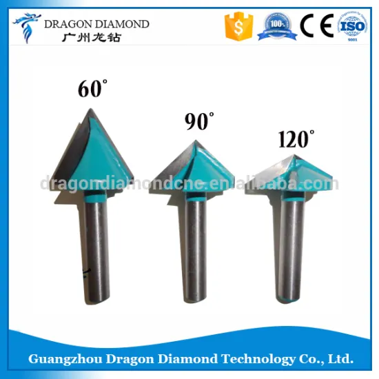 3d wood cnc engraving bits /drill bits 60/90/120 Degree 6mm x 32mm Acrylic PVC MDF for cnc wood router