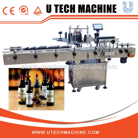 Glass Bottling Automatic Adhesive Labeling Machine/Labeling Machine Line