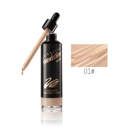 Menow Concealer - Oil Control Liquid Foundation with Dropper