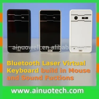 Hottest Keyboard Mouse Mini Bluetooth Virtual Laser Keyboard Mouse with Speaker