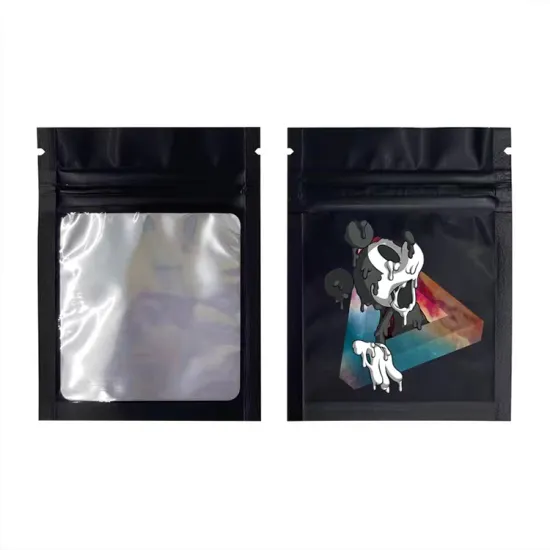 smell proof ziplock special mylar bags for candy