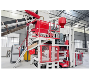 Gypsum block machine and board making machines