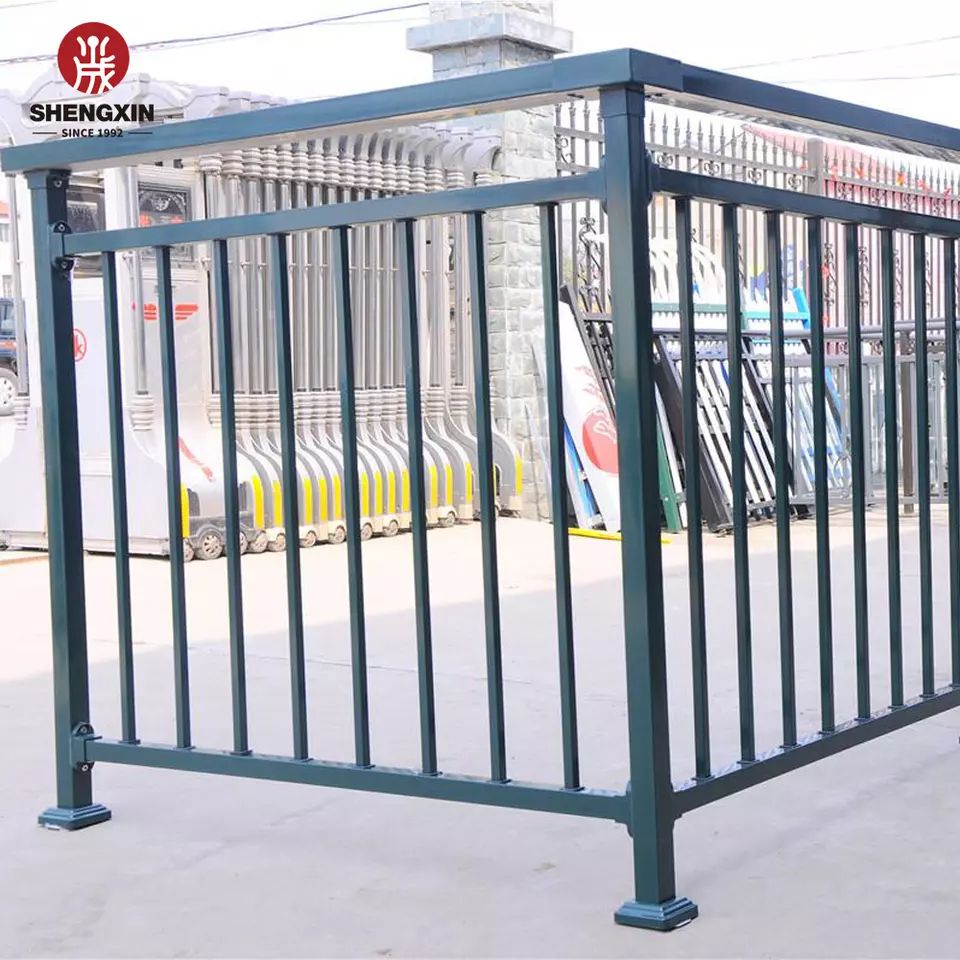 Decorative Strong Zinc Galvanized Dipped Steel Fence