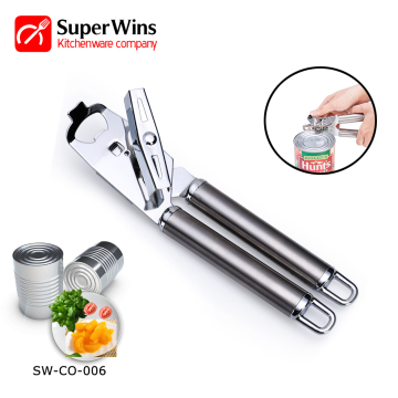 Easy-to-Use Heavy Duty Stainless Steel Can Opener