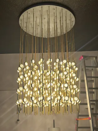 Sonneman Constellation Centaurus Cylinder LED Pendant Chandelier