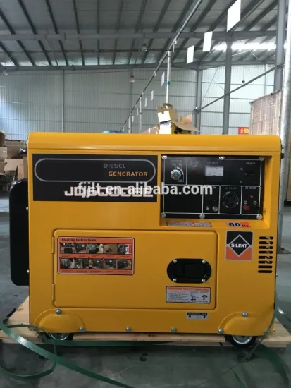 European generator electric, 5kw diesel generator silent type electric start
 