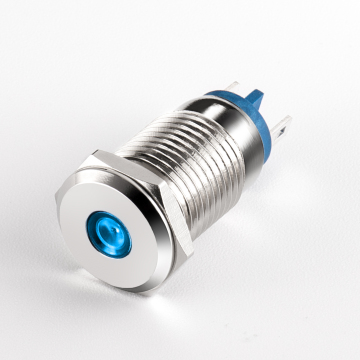 12mm Langir Signal/Changeable DC6V IP67 Waterproof Metal LED Indicator Light