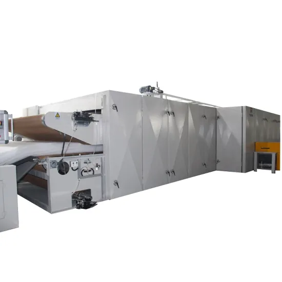 HIWIN Nonwoven Polyester Fiber Thermo-Bonded Wadding & Oven Machine for Felt Production