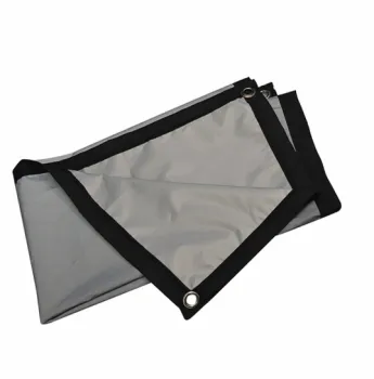 2024 New 16:9 Metal Anti-Light Curtain Reflective Fabric Projector Screen