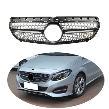 Diamond Style Car Front Bumper Grille for Mercedes Benz B-Class W246 2015-2019
