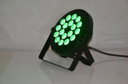 RGBW four in one led flat par light